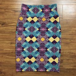 LuLaRoe Multi Color Skirt Size XS