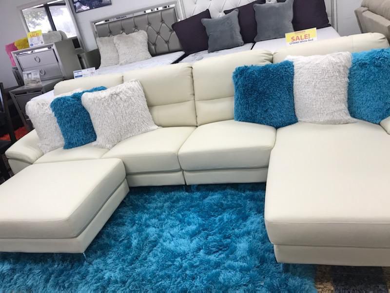 St Tropez Sectional And Ottoman Set ONLY $899 LIMITED TIME ONLY!