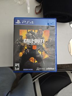 Call of Duty Black Ops 4 PS4
