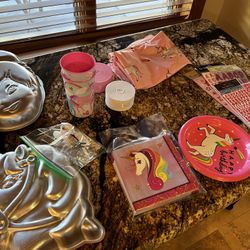 Unicorn Birthday Party Supplies 