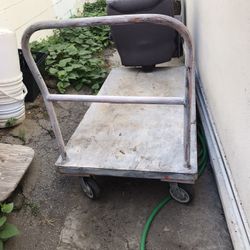 Heavy Duty Metal Platform Cart