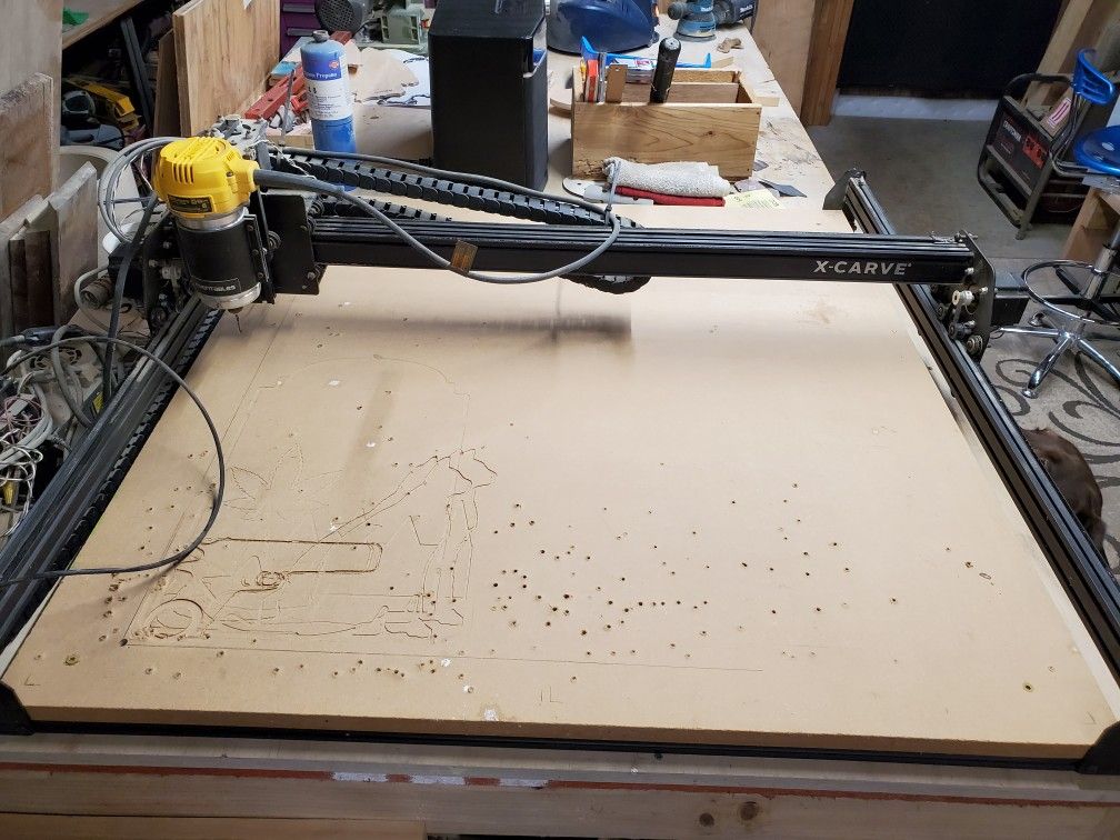 Inventables xcarve cnc router machine for Sale in Concrete, WA OfferUp