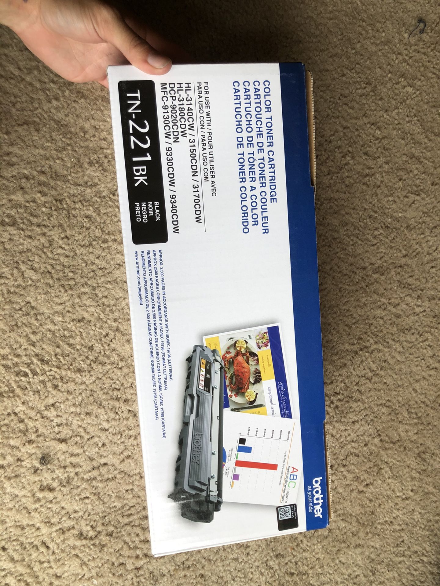 TN-221BK Toner 