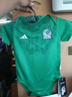 Mexico Baby Soccer Jersey, pañalero Bebe
