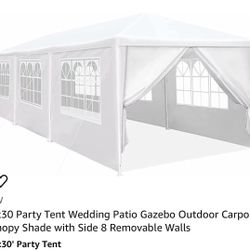 Party Tent 10 X 30 