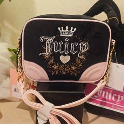 Juicy Couture Liquorice Heritage Crossbody