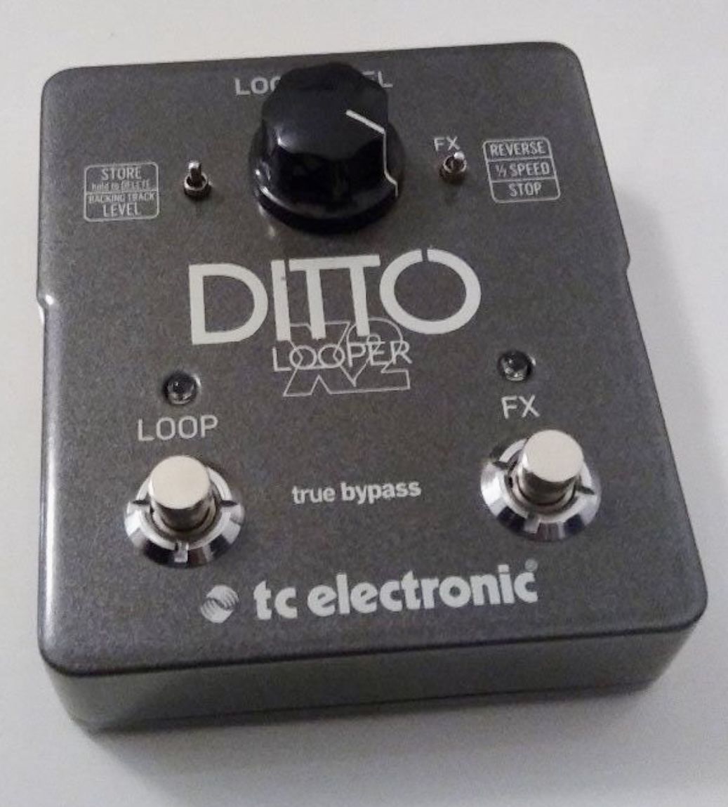 TC Electronic Ditto X2 Looper Pedal Guitar Effect Looping Electronics