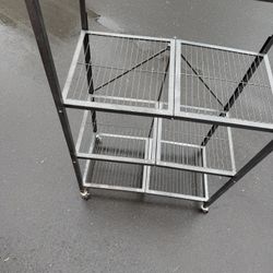 Folding Shelf Cart 