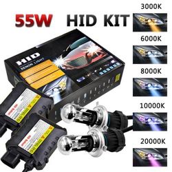 Hid lights kit - led headlight bulbs - 360 beam pattern- any housing - toyota mazda cx5 miata honda accord civic crv cbr h13 h11 9006 h4 h7 9007 h1