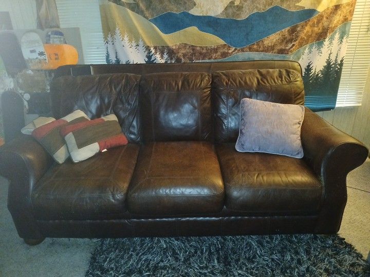 Leather Couch