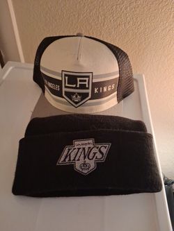 La Kings Hat And Beanie