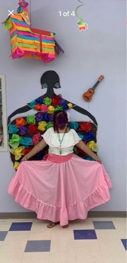 Vestido Folclorico Puertorriqueño