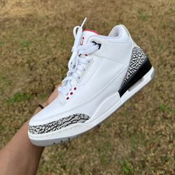 Jordan Retro Cement 3s Sz 10 AUTHENTIC