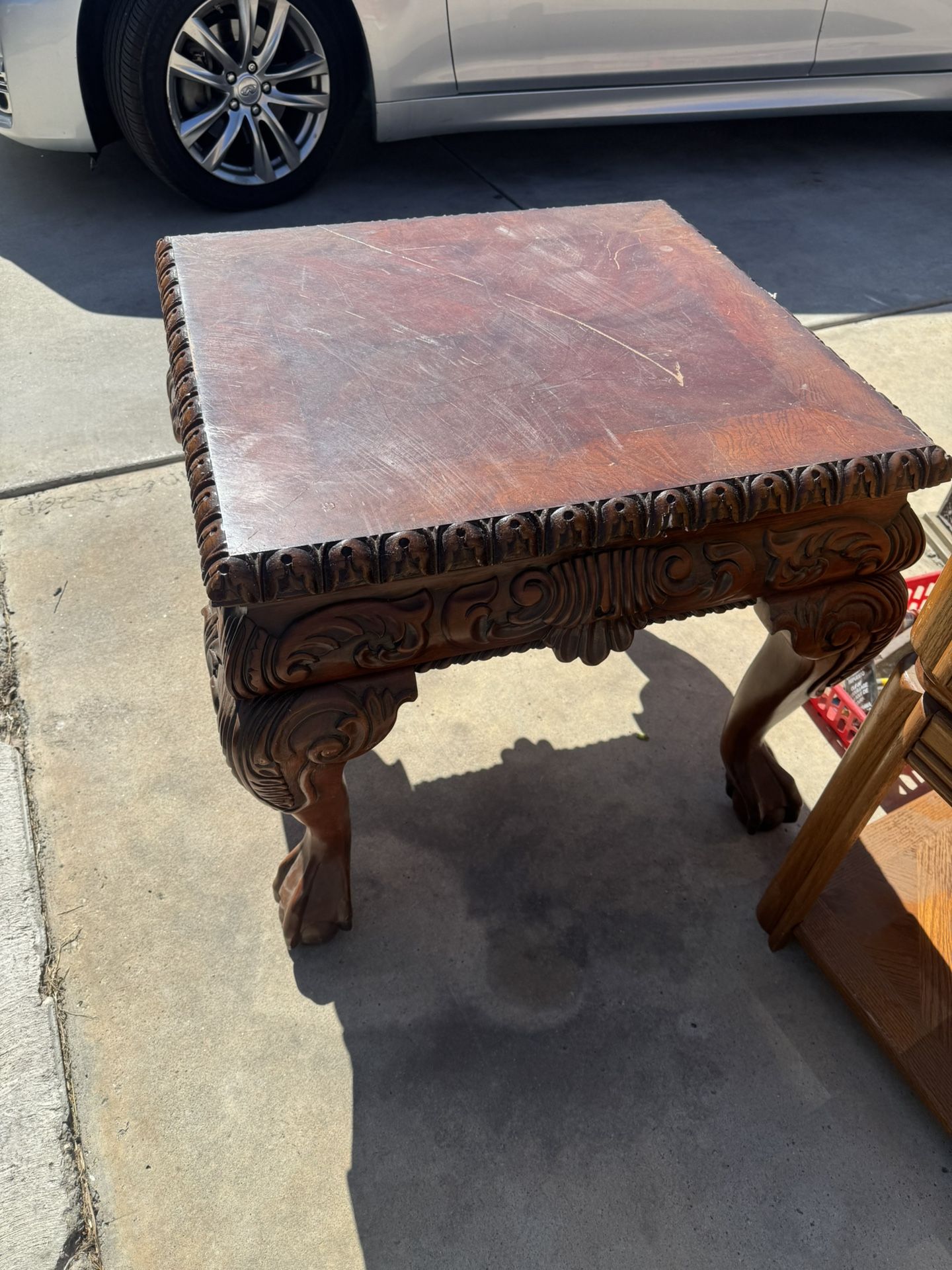 Wood table