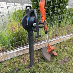 Electric Leaf Blower and String Trimmer/edger