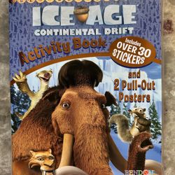 Ice age activity Book- Pack of 6- Great For Party Favors 