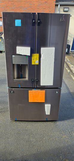 Ge Fridge 3 Doors Size 36w 30d 69h) I Can Help You With Free Delivery Within 10 Miles Distance