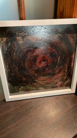 Oil On Board Signed 17/17 Abstract So Original