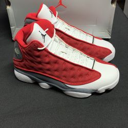 JORDAN 13 GYM RED FLINT GREY