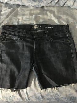 For All Mankind "Roxanne" Women's Distressed Cutoff Shorts...Size 28...
