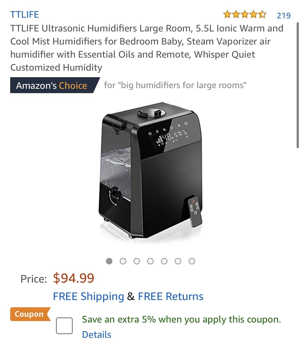 Ultrasonic humidifiers