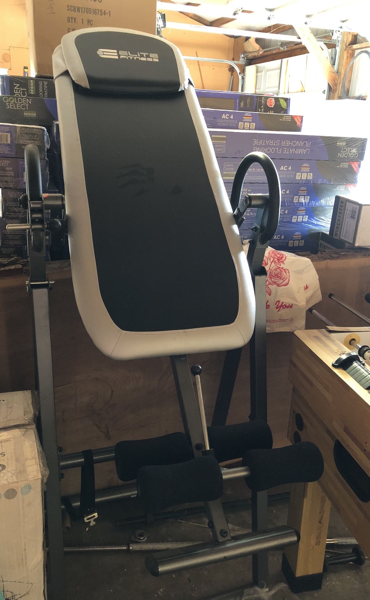 Elite fitness back release table.