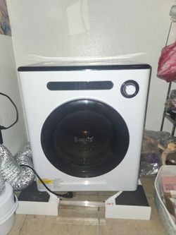 Dessiz 1.6 Cu Ft Portable Apartment Size Dryer Preowned