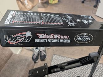 Louisville Slugger Black Flame Pitching Machine (Model UPM / L60222)