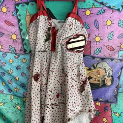 size large zombie like dress 