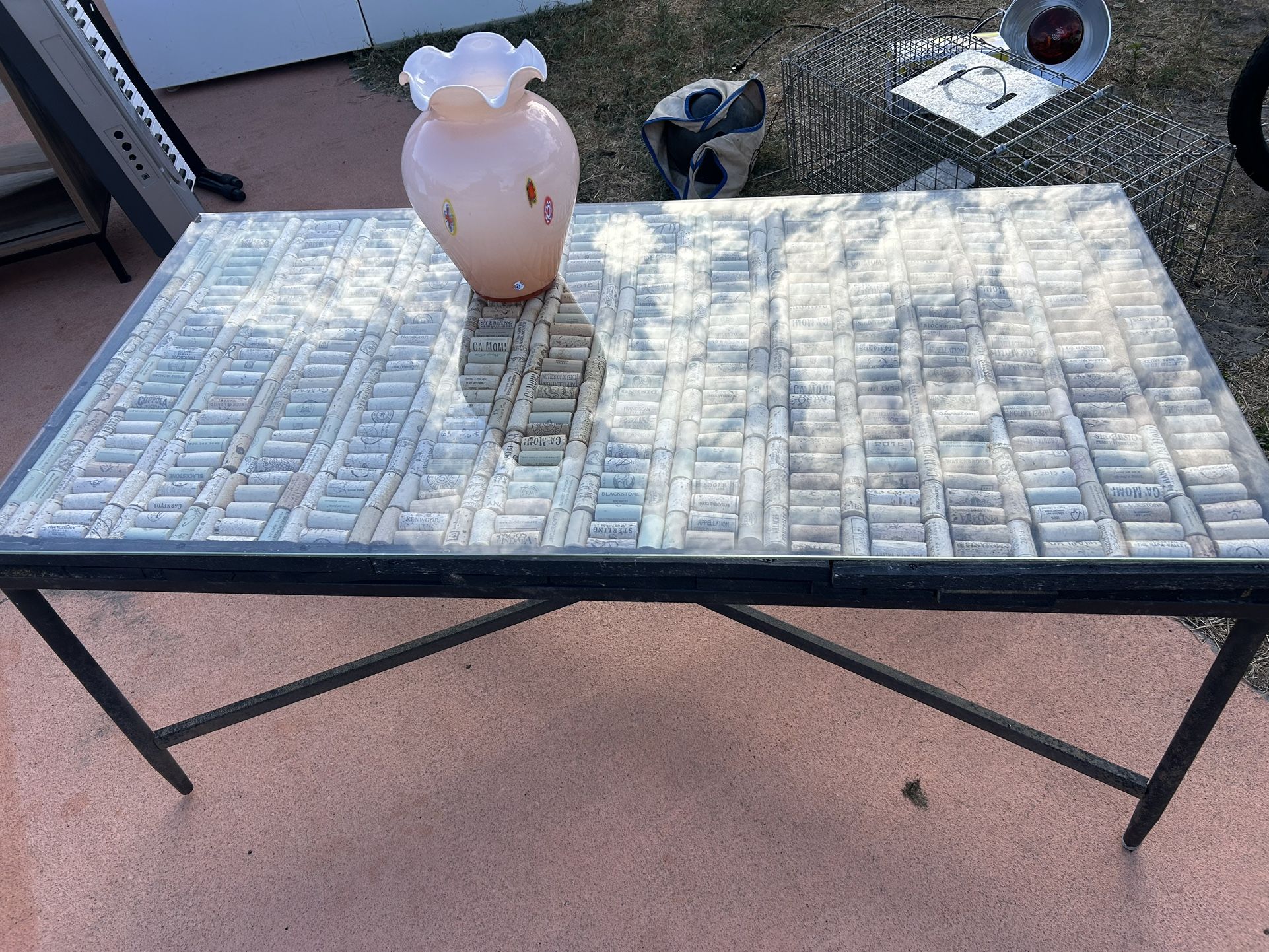 Custom Wine Lovers Coffee Table