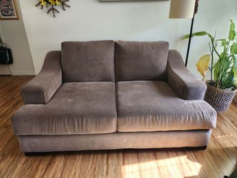 [Moving Sale] Living Space Furniture Wolf Grey Loveseat Sofa