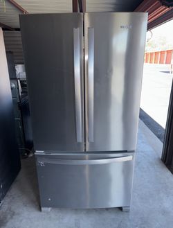 Whirlpool Stainless Steel Refrigerator And Freezer