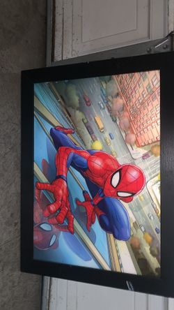 Spider-man painting