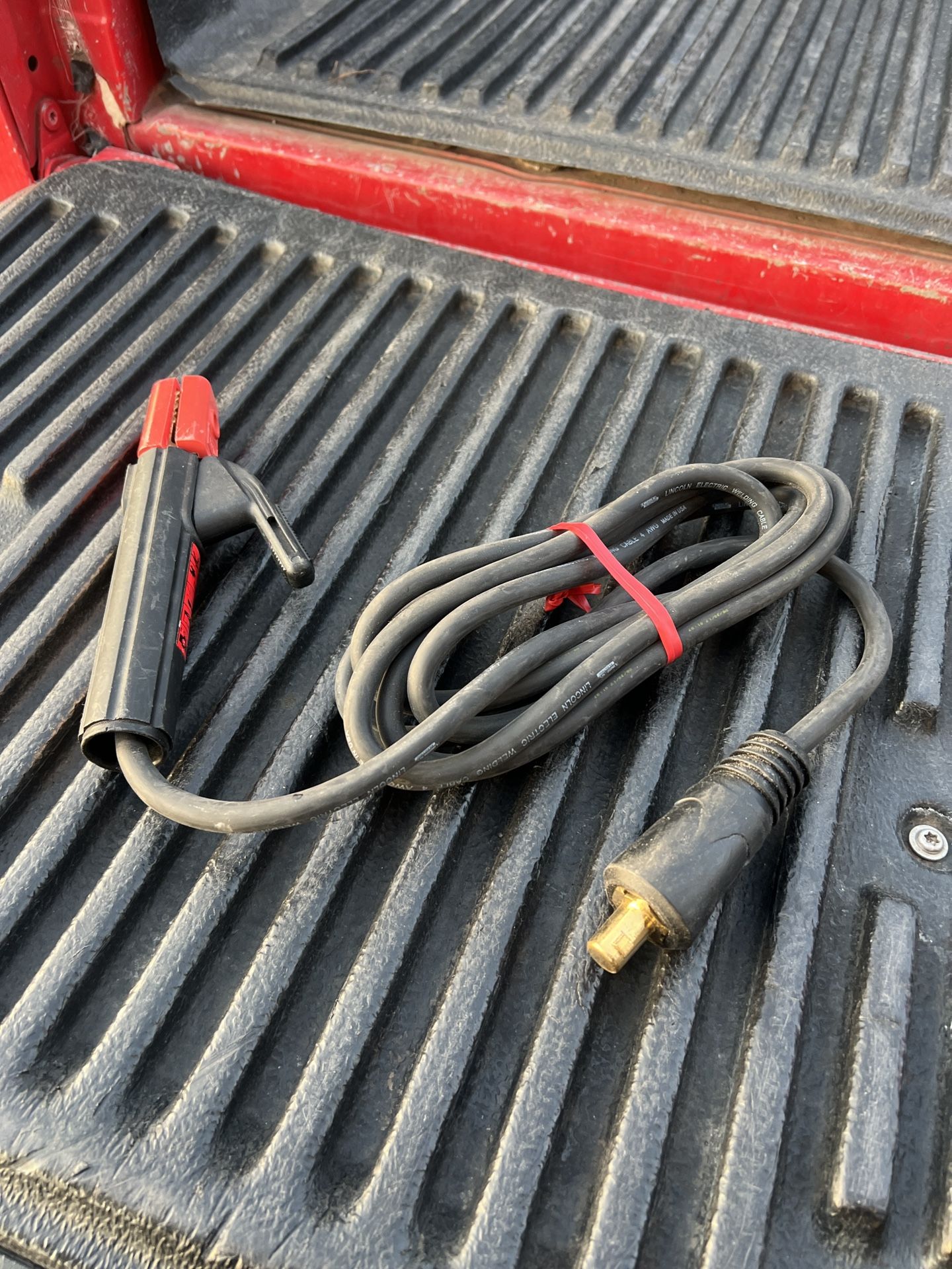 Lincoln Electric Stick Electrode Holder & grounding Cable EH200 ground welder