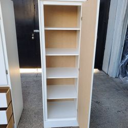 New Slim Tall White Storage Shelving Closet pantry Cabinet Available In Other Colors Come Visit Our Store In Paramount 
