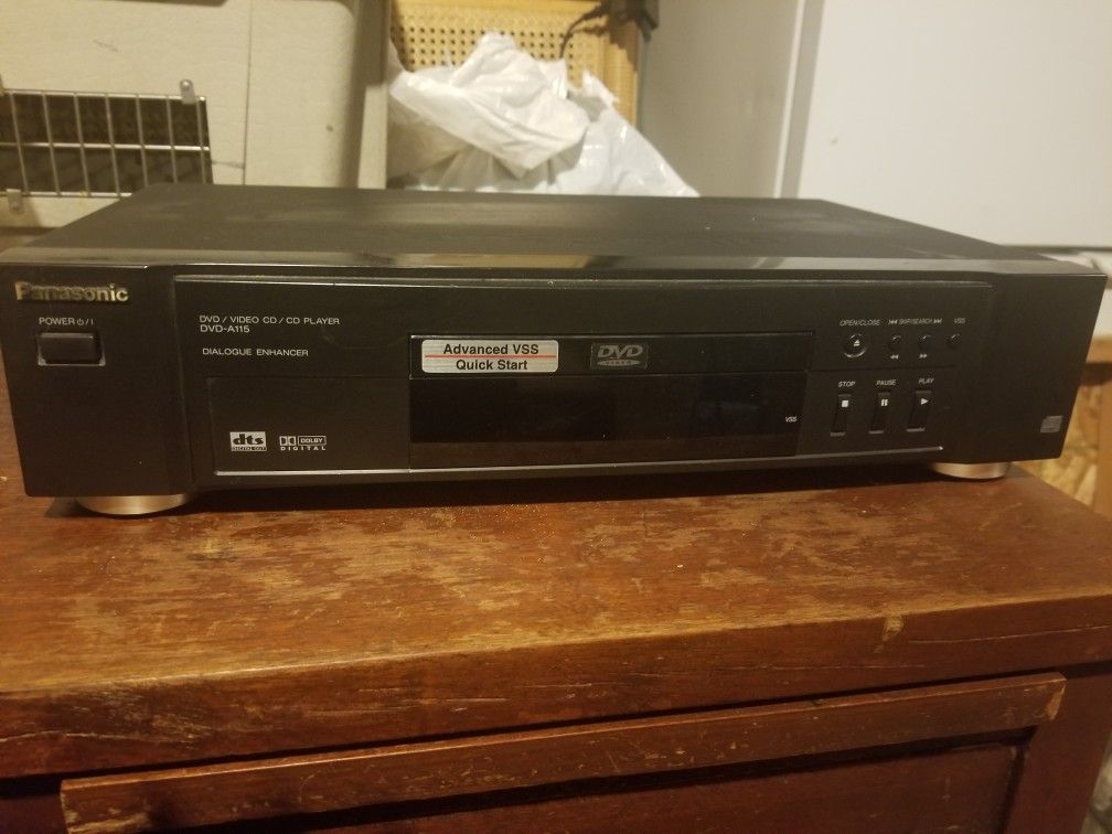 Panasonic DVD player