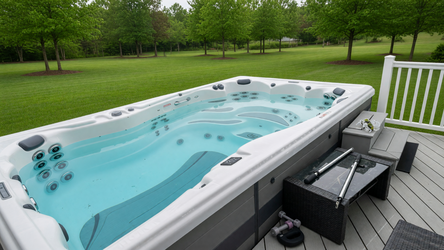 Master Spas H2X 15D Challenger Swim Spa in like new condition