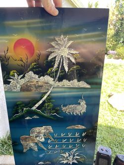 4 Vietnamese Panel Art