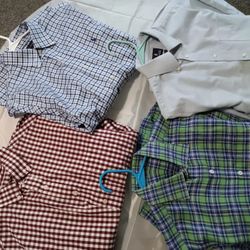 4 Camisas De Vestir Size M 