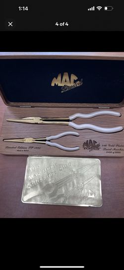 Mac Tools Sp 1995 Limited Edition 24K Gold Plated Long Reach Mac Tools Sp 1995 Limited Edition 24K Gold Plated Long Reach