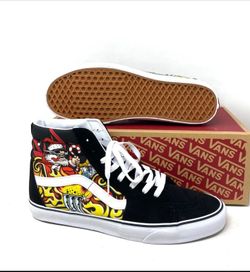 SK8-HI SHOES HIGH TOP BLACK SUEDE