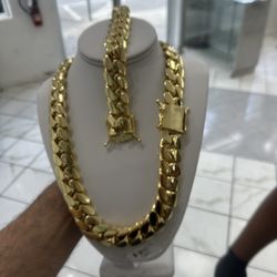 chain and bracelet set