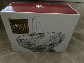 Mikasa Glass Basket