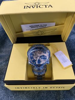 Invicta Mechanical Skull Watch-New! Never Worn