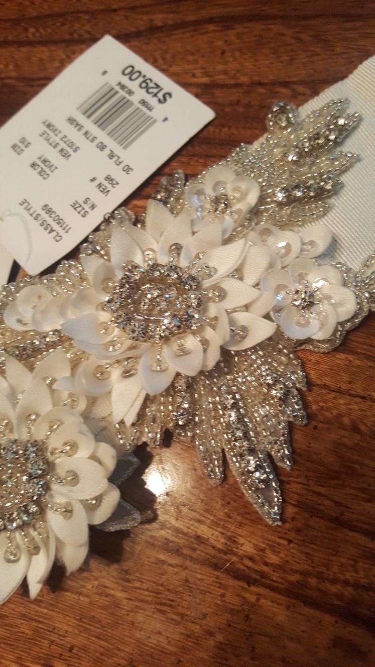 BRIDAL SASH FOR WEDDING DRESS