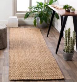 Brown Jute Rug 2x8 - must sell today!