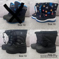 Kids Snow Boots Size 10