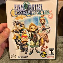 NINTENDO GAMECUBE FINAL FANTASY CRYSTAL CHRONICLES GAME $100 FINAL PRICE SAME DAY SHIPPING 