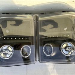 11-16 Ford F250 F350 F450 F550 Headlights Luces Calaveras Micas Faros Focos Faroles Headlamps 