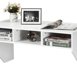Wall Mounted Floating Desk - White